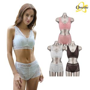 라이크라 텐션업 그레이스 핏 브라팬티 6종세트(화이트+핑크+세피아)