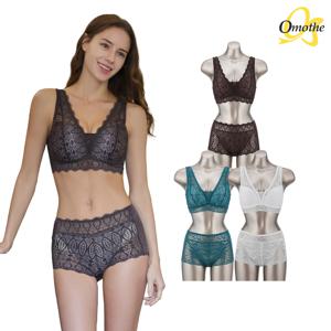 라이크라 텐션업 그레이스 핏 브라팬티 6종세트(그린+화이트+세피아)