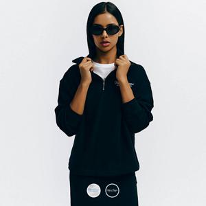 324911 여 언브러시드 테리 아노락