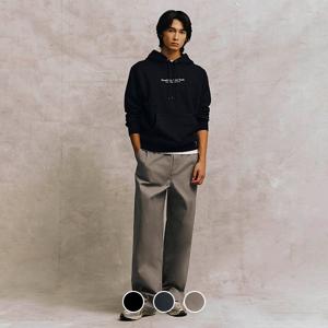 114927 브러시드 트윌 이지와이드 팬츠