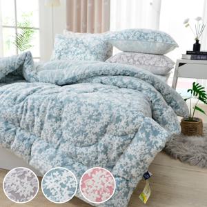 윈터뷰 겨울극세사 차렵이불+패드+베개커버 패드세트 Q퀸