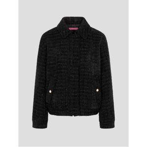 [B. my] 트위드 헤링턴 점퍼  블랙 (BF5X39N015)