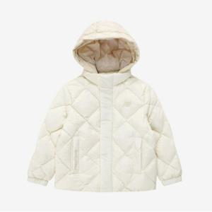 키즈패딩 PQC NK9QE4103U-39 ZERO DOWN 배색 후드 중경량 패딩(구스)