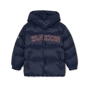 MLB키즈패딩 GQC 7ADJV0246-50NYS 바시티 스포츠 아플리케 숏패딩 뉴욕양키스