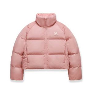 MLB패딩 GQC 3FDJB1046-50PKM 여성 크롭 커브 패딩 뉴욕양키스