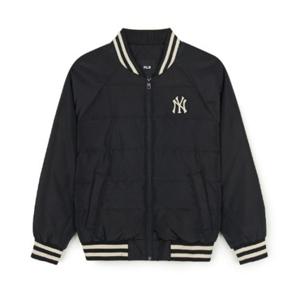 MLB패딩 GQC 3ADJV0146-50BKS 바시티 립 경량 숏패딩 뉴욕양키스