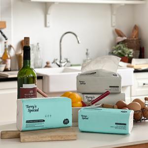 뽑아쓰는 무형광 키친타올 100매 x 9팩 (총 900매) 그레이&피스타치오