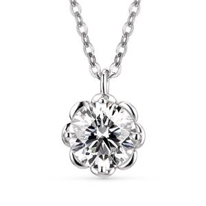 [LIVE] 01번 14k/18k 프림 로즈 랩 다이아몬드 1캐럿 목걸이+IGI감정서(한정수량 10개)