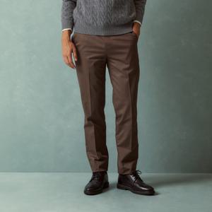 [정상가 149000원] 레귤러핏 코튼 스트레치 어드밴티지 치노 (브라운) (BBPCMFZ502)