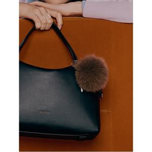 빈폴ACC 폭스 퍼 포인트 키링 - 브라운 BE488ZM01D