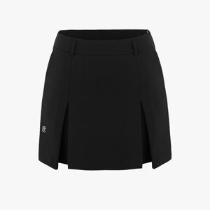 투포켓 세미 A라인 스커트 (블랙)