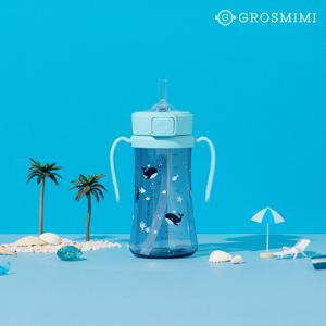 아기고래 PPSU 빨대컵 유아컵 아기물병 300ml