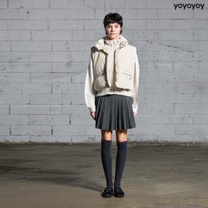 yoyoyoy여성[최초가 39,000원] 니트 테니스 플리츠 스커트 그레이(2colors)_AI12WNKSK32