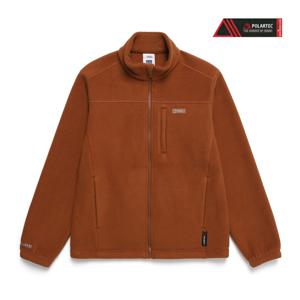 N244UFT220 나오스 플리스 집업 자켓 BRICK