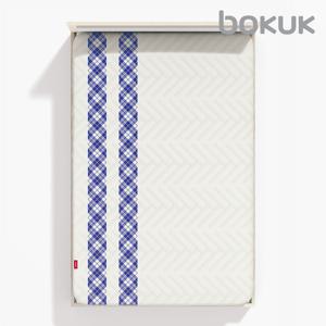 보국 전기요 카본 탄소 전기 매트 침대 전기장판 싱글 1인용 워셔블 리버블루