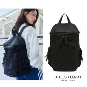 [노트북수납][보우백] 블랙 발레무드 리본장식 백팩 JABA5E254BK