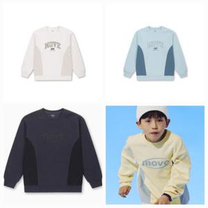 우븐배색절개맨투맨 PKF1TR3510_DG