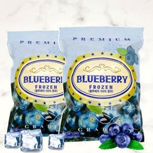 G)월드홀마켓 IQF 세척 냉동 블루베리 1kgx2봉