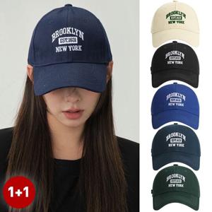 [2개세트] 브루클린 볼캡 남여공용 야구 모자