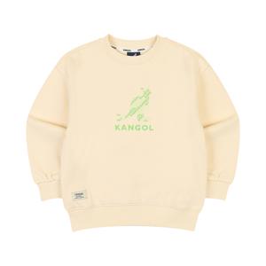 20. [택가 79000] 레터 모자이크 스웨트셔츠 PD 0003 크림