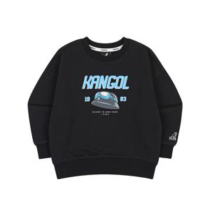 헬멧 그래픽 포인트 스웻셔츠 QD 0009 블랙