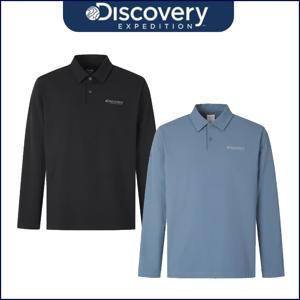 디스커버리 25년 가을신상 남성 에어히트 레귤러핏 긴팔카라티 DMTL35054