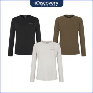 디스커버리 25FW 가을신상 여성 퀵드라이 기능성 긴팔티 DWRL3N054