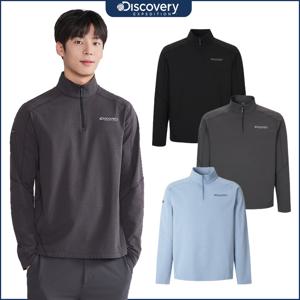 디스커버리 25FW가을신상 남성 베이직 집업티셔츠 DMZT37054