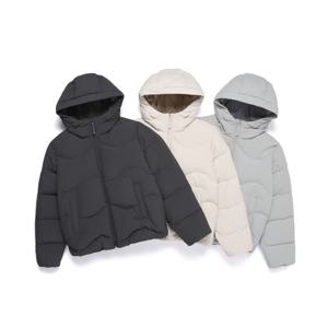 N254WDW970 여성 물결 퀼팅 덕다운 점퍼 3종택 1