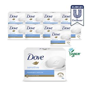 도브 센서티브바 비누 대용량 135g x 10개