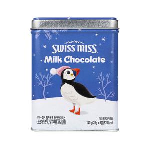 스위스미스 밀크초코 핫초코 틴케이스 140g