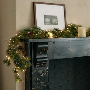 크리스마스 가랜드 트리 행잉플랜트 전구 오너먼트 풀세트 플뢰르 130cm