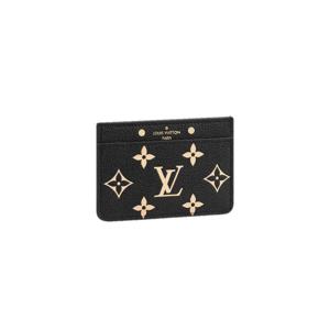 [명품] 루이비통 카드 홀더 모노그램 앙프렝뜨 블랙 M81022