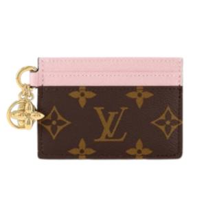 [명품] 루이비통 NEW 런칭 LV 참 카드홀더 연핑크 모노그램 M82739