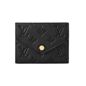 [명품] 루이비통 여자 카드지갑 빅토린월릿 모노그램 앙프렝뜨 블랙 M64060