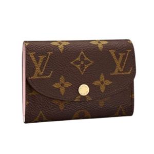 [명품] 루이비통 카드지갑 로잘리 코인퍼스 모노그램 핑크 M62361
