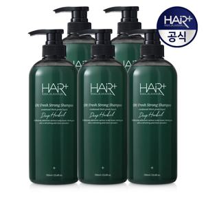오프레시 딥 허벌 스트롱 두피샴푸 700ml x5 (탈모완화기능성)