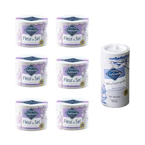 (깡주은pick)플뢰르드셀 6개+가는토판천일염 250g 1개