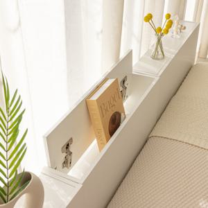 DIY 침대 틈새 수납장 400 도어형 저상형 헤드 IH24134