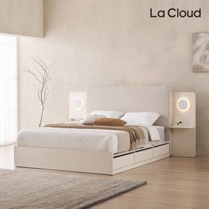 라클라우드 프리미엄 퀸시 호텔식 수납형 침대프레임 LK(라지킹)