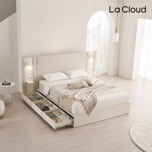 라클라우드 프리미엄 호텔식 수납형 글로리 침대프레임 슈퍼싱글 SS