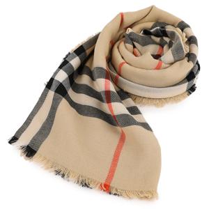 [명품]  체크 울 스카프 8085069