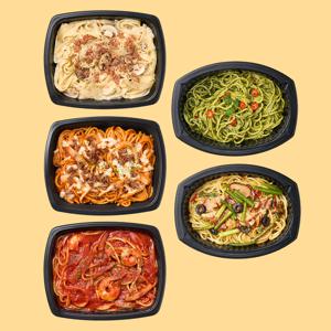 파스타 5종 3팩/5팩 크림 투움바 까르보나라, 치즈 미트 라구, 해장 토마토 스파게티