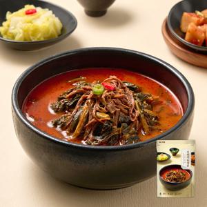 굿스푼 시래기 육개장 500g 3팩  즉석국 맛집 진한 국물 소고기 육개장 간편국 밀키트