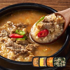 굿스푼 저당 국밥 4종 4팩 (육개장/미역/차돌된장술밥/나주곰탕)