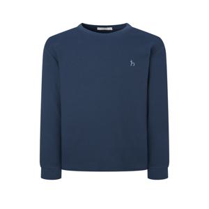 남성 [[24FW]] WHTS4D361N3 [스테디셀러] 네이비 단색 면 긴팔티셔츠