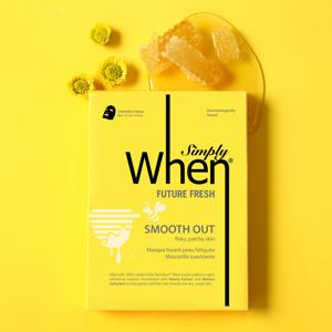 심플리웬 퓨처프레시 각질제거 Smoothe Out 시트마스크 12 매입