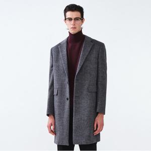 [STCO] 캐시미어 혼방 테일러드 코트 그레이 (레귤러핏)-SCTTD92NSG