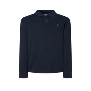 남성 [[24FW]] WHTS4D432N2 [스테디셀러] 네이비 단색 면혼방 긴팔카라티셔츠