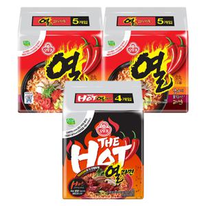 열라면 10봉 + 더핫열라면 4봉